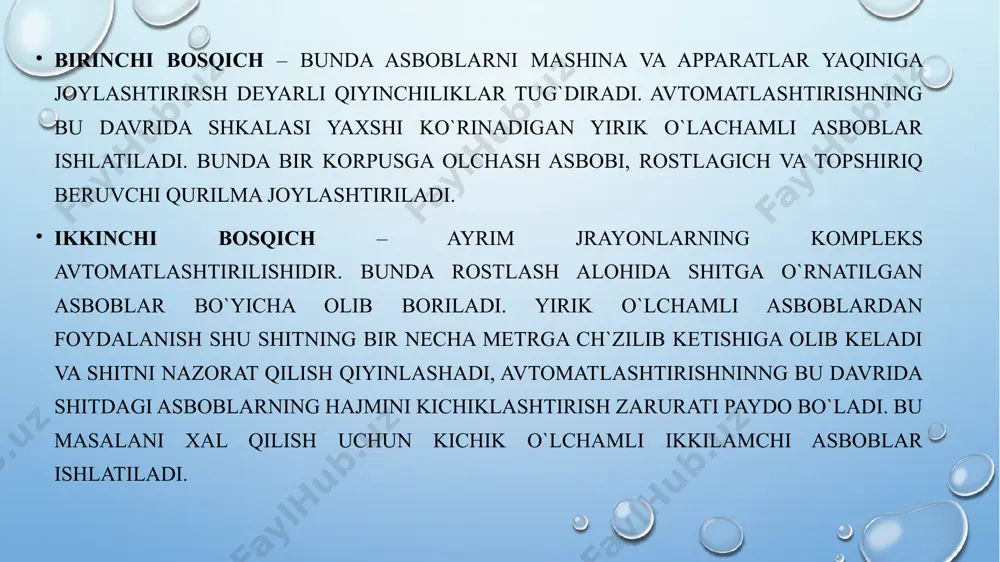 avtomatlashtirish sohasidagi loyiha ishlarini bajarishda funksional sxemasini tuzish - Page 3