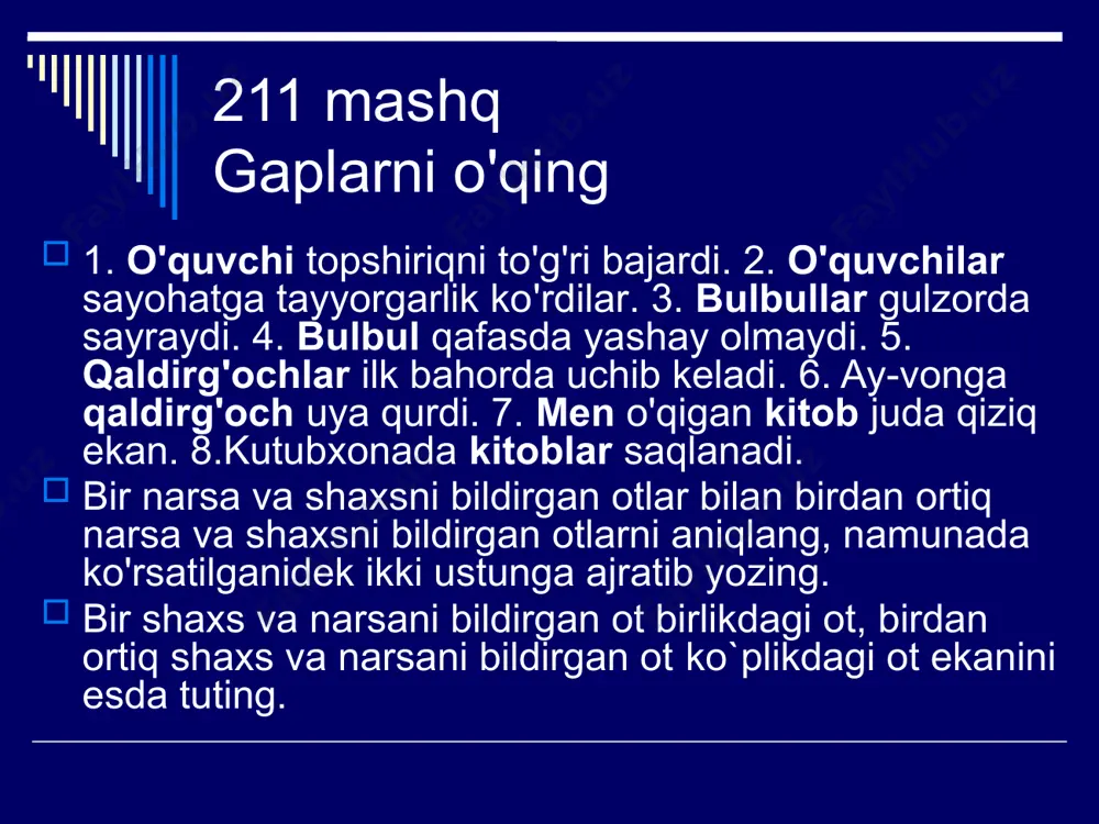 otlarda birlik va ko'plik (dars ishlanma) - Page 3