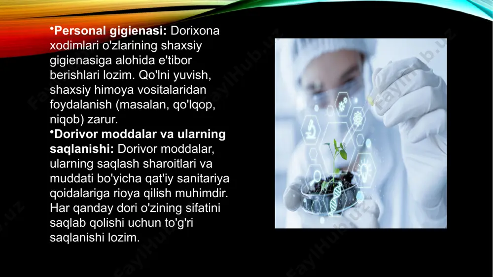 dorixonada sanitariya qoidalari - Page 5