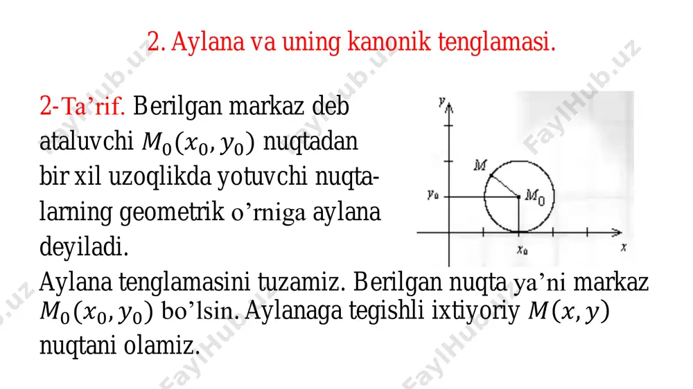 ikkinchi tartibli egri chiziqlar - Page 4