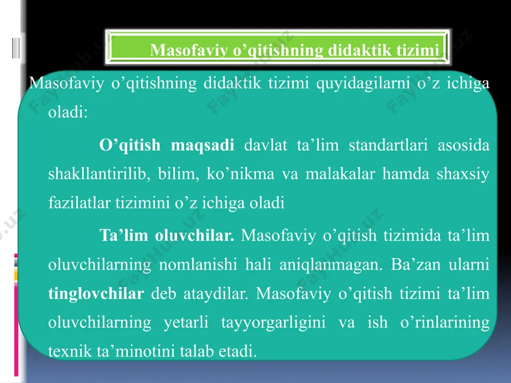 masofaviy o’qitish - Page 5