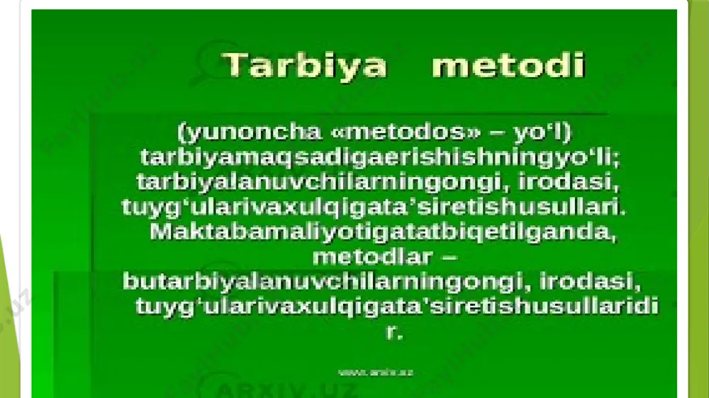 tarbiyaning umumiy metodlari - Page 3