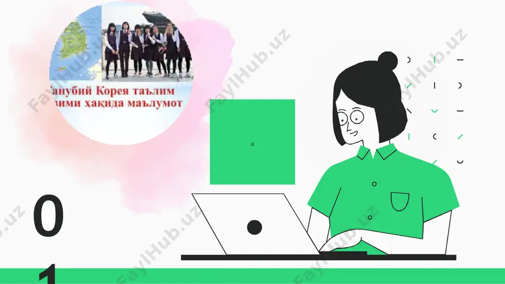 bolalar bogʻchalariga uch yoshdan besh yoshgacha boʻlgan bolalar beriladi. aksariyat bolalar „maktabgacha“ taʼlim olmasliklari mumkin, ammo boshqa bolalar bilan bolalar bogʻchasiga borishlari mumkin, shu bilan birga yosh farqi uch yoshga etishi mumkin. olti yoshga toʻlganda, bolalar odatda boshlangʻich maktabga boradilar.80-yillarda bolalar bogʻchalari va maktabgacha taʼlim muassasalariga qabul qilish darajasida sakrash yuz berdi: 1980-yillarda 66 434 bola 901 ta muassasaga qabul qilindi, 1987-yil 397 020 ta bolalar esa 7 792 ta muassasaga qabul qilindi. xuddi shu davrda maktabgacha taʼlim oʻqituvchilari va oʻqituvchilari soni 3339 dan 11920 gacha oʻsdi, ularning aksariyati — 92 foizi ayollar edi. bu bir qator sabablarga koʻra yuzaga keladi:taʼlim vazirligi tomonidan ragʻbatlantirish va yordam;mehnat bozoriga kiradigan ayollar sonining koʻpayishi;katta ota-onalar yoʻqligi sababli bolalarni boqishga qodir boʻlmagan baʼzi oilalari sonining koʻpayishi;bolalar bogʻchalari keyingi oʻqishni osonlashtirishi mumkinligini anglash. boshlangʻich maktab[tahrir | manbasini tahrirlash] boshlangʻich maktab („chxodin haqke“, kor. 초등학교?, 初等學校?) 7 yoshdan 13 yoshgacha boʻlgan bolalar tashrif buyurishadi (mos ravishda …