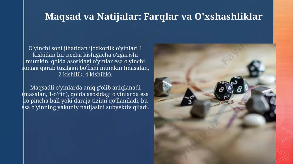 ijodiy va qoidaga asosiy o'yinlarning ta'rifi - Page 4
