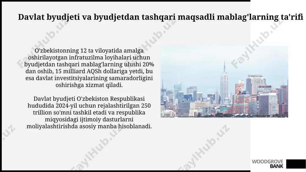 davlatning byudjet va byudjetdan tashqari maqsadli jamgʻarmalari - Page 4