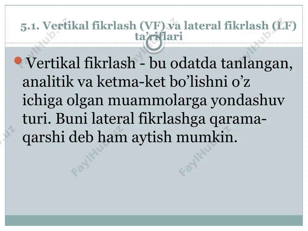vertikal fikrlash va lateral fikrlash - Page 3