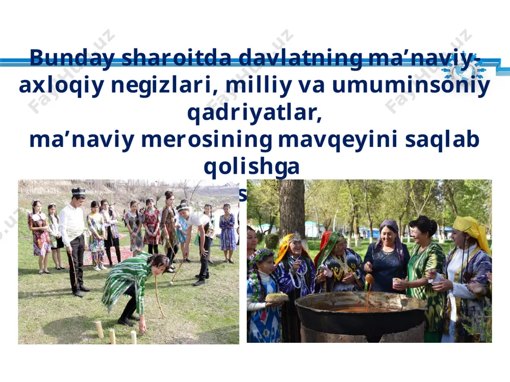 globallashuv sharoitida milliy ma'naviyatga qarshi tahdidlar 11-sinf - Page 3
