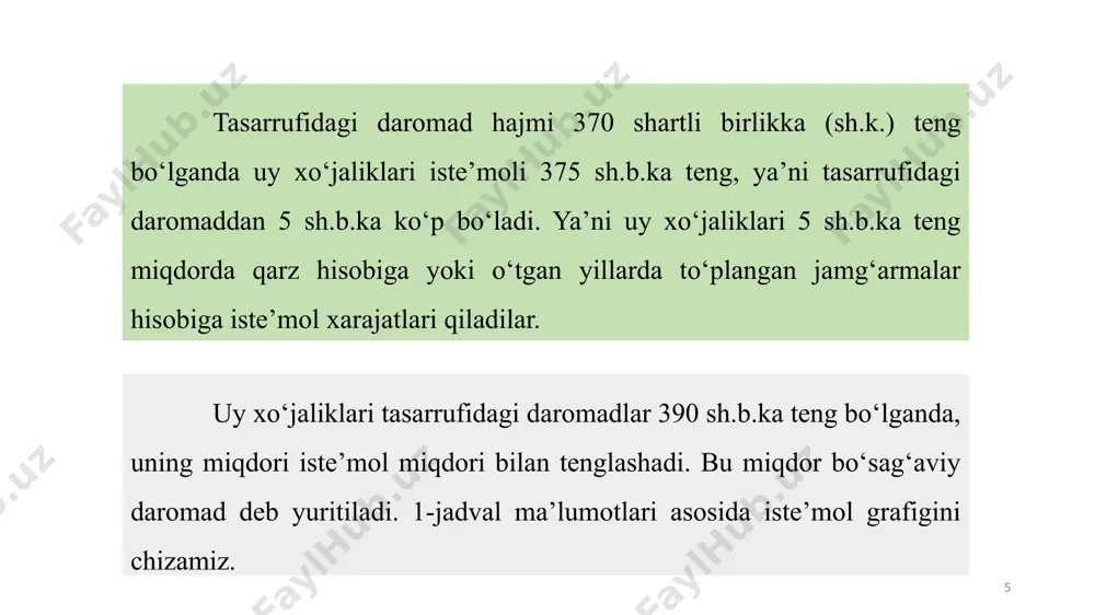 o‘yilgan aktivlar hisoblansa, iqtisodiy mohiyatiga ko‘ra investitsiyalar yangi korxonalar qurish, uzoq muddat xizmat ko‘rsatuvchi mashina va asbob-uskunalarni yakuniy sotib olishga hamda shu bilan bog‘liq bo‘lgan aylanma kapitalning o‘zgarishiga ketgan xarajatlardir. shuningdek investitsilar tarkibiga uy-joy qurilishiga ketgan xarajatlar ham kiritiladi. 18 investitsiyalarning turli guruhlash mumkin. makroiqtisodiy tahlilda eng ko‘p duch kelinadigan guruhlashda investitsiyalar investitsiyalash obyektiga ko‘ra uch turga bo‘linadi. 1. ishlab chiqarish investitsiyalari; 2. tovar-moddiy zahiralariga investitsiya; 3. uy-joy qurilishiga investitsiya. 19 investitsiyalar – asosiy va aylanma kapitalni qayta tiklash va ko’paytirishga, ishlab chiqarish quvvatlarini kengaytirishga qilingan sarflarning pul shaklidagi ko’rinishidir. u pul mablag’lari, bank kreditlari, aktsiya va boshqa qimmatli qog’ozlar ko’rinishida amalga oshiriladi. nominal investitsiya pul mablag’lari ko’rinishidagi investitsiya real investitsiya pul mablag’lariga sotib olish mumkin bo’lgan investitsion resurslar 20 investitsiyalarning manbalaridan biri bo’lib aholi keng qatlamlarining jamg’armalari hisoblanadi. shuningdek, iqtisodiyotda faoliyat yurituvchi sanoat, qishloq xo’jalik va boshqa korxonalar jamg’armasi ham investitsiya manbai bo’lib hisoblanadi. investitsion faoliyat investitsiyalarni ro’yobga chiqarish …