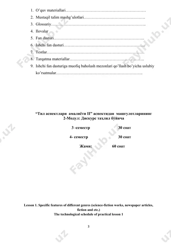 ulary) that texts belonging to the genre have in common. one way of doing this is to compare related texts. genre analysis doesn't simply describe how texts are structured, but tries to account for these structures in terms of the social and cultural forces that shaped them. it is not simply descriptive (as in text linguistics) or even interpretative (as in literary criticism), but explanatory. a text, such as a headstone, a text message, or an encyclopedia entry, takes the form it does, not through accident, but because its construction reflects its social purpose, specifically its particular configuration of the variables of field, tenor and mode. 2.1 students get information about the art of writing letters and different types of letters. 2.2 they answer the teachers questions. 2.3 choose one of the three subjects and write a letter to a teacher, a friend or family member 2.4 do the activities. …