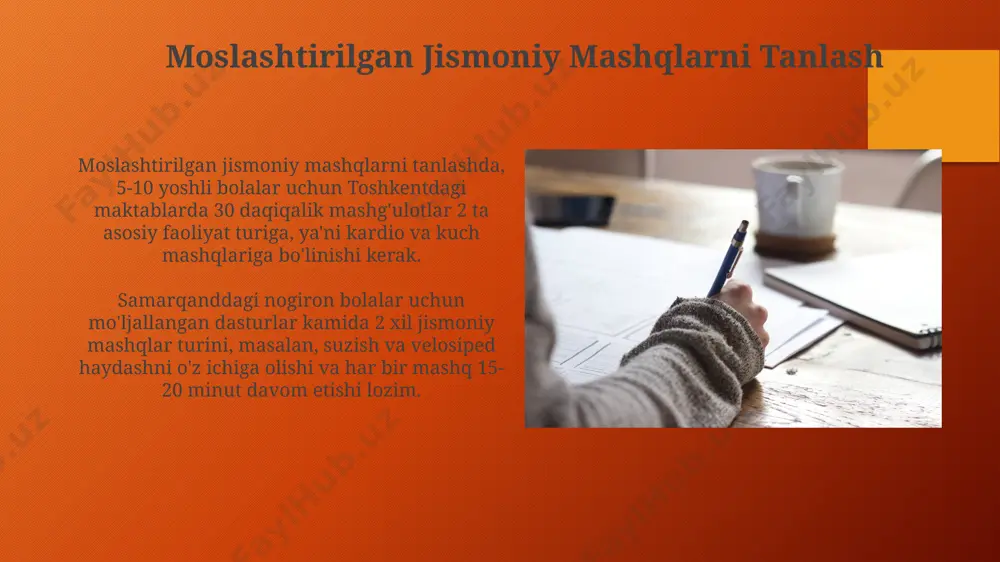 adaptiv jismoniy tarbiya dasturlari - Page 5