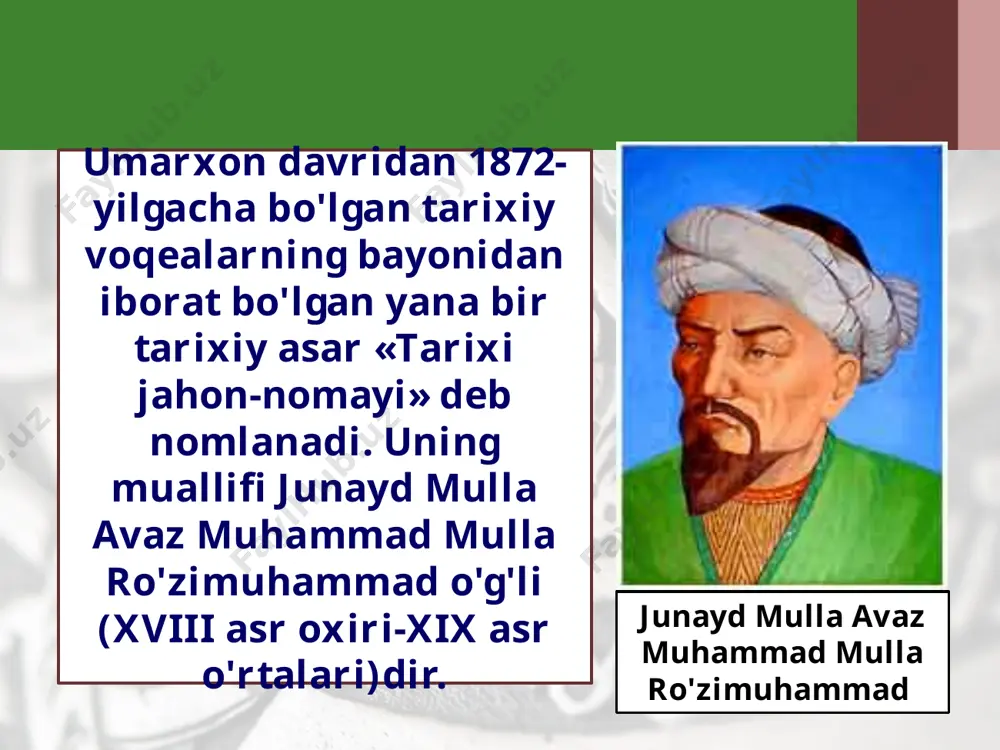 tarixnavislik, san'at va me'morchilik 8-sinf - Page 5