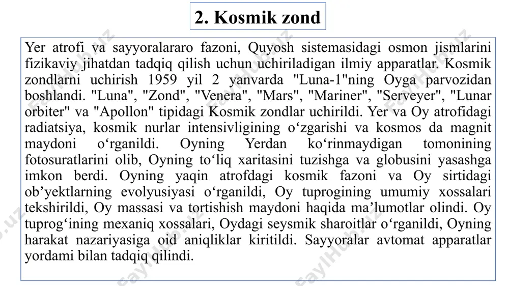 vertikal kosmik zondlar - Page 5