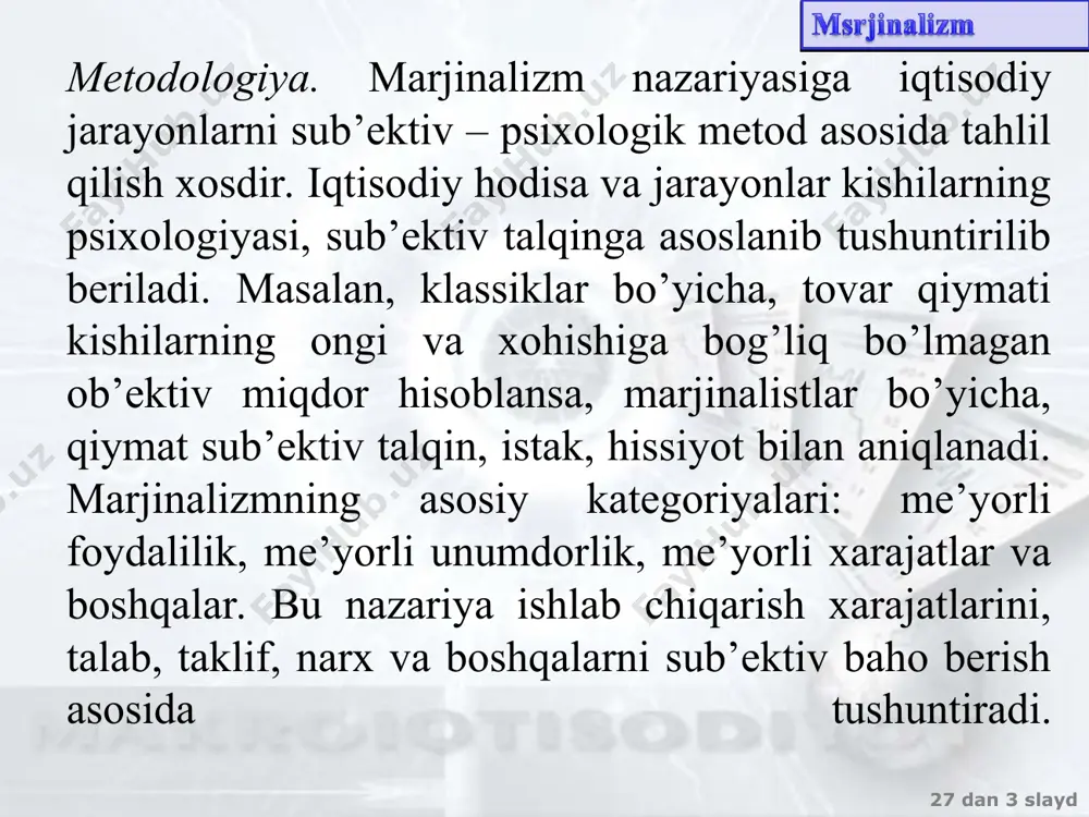 12 mavzu. iqtisodiy o’sish