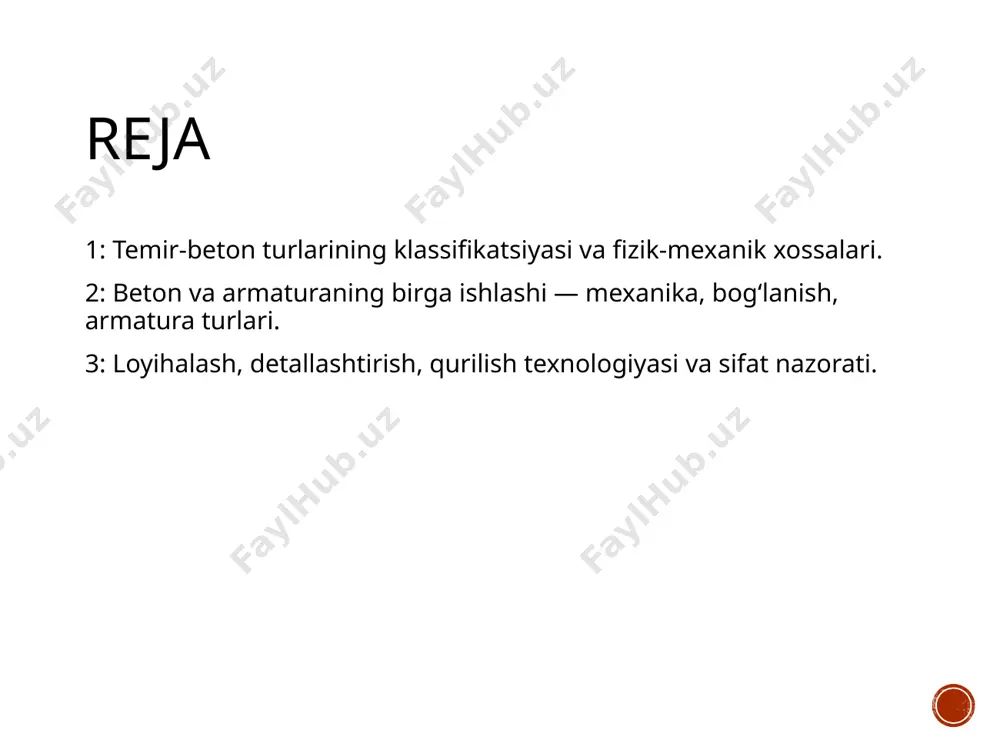 temir‑betonning turlari va beton‑armaturaning birga ishlashi - Page 3