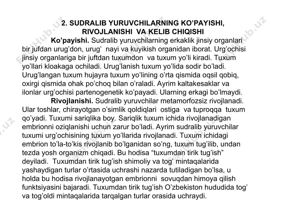 zaharsiz ilonlarning biologiyasi va ahamiyati - Page 5
