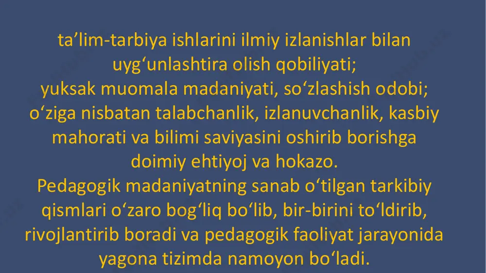 pedagogik madaniyatning tuzilishi - Page 4