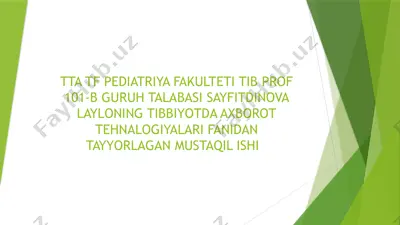 monitor va sichqoncha qurilmalari — PPTX