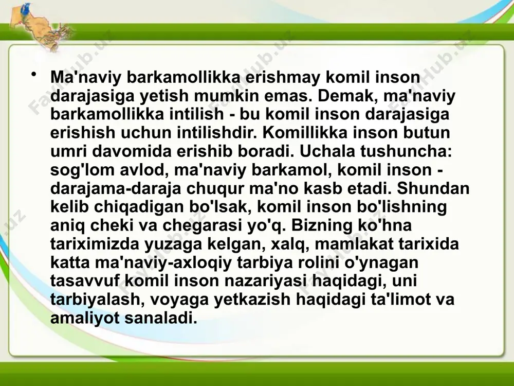 sharqona tarbiyaning o`ziga xos xususiyatlari - Page 5