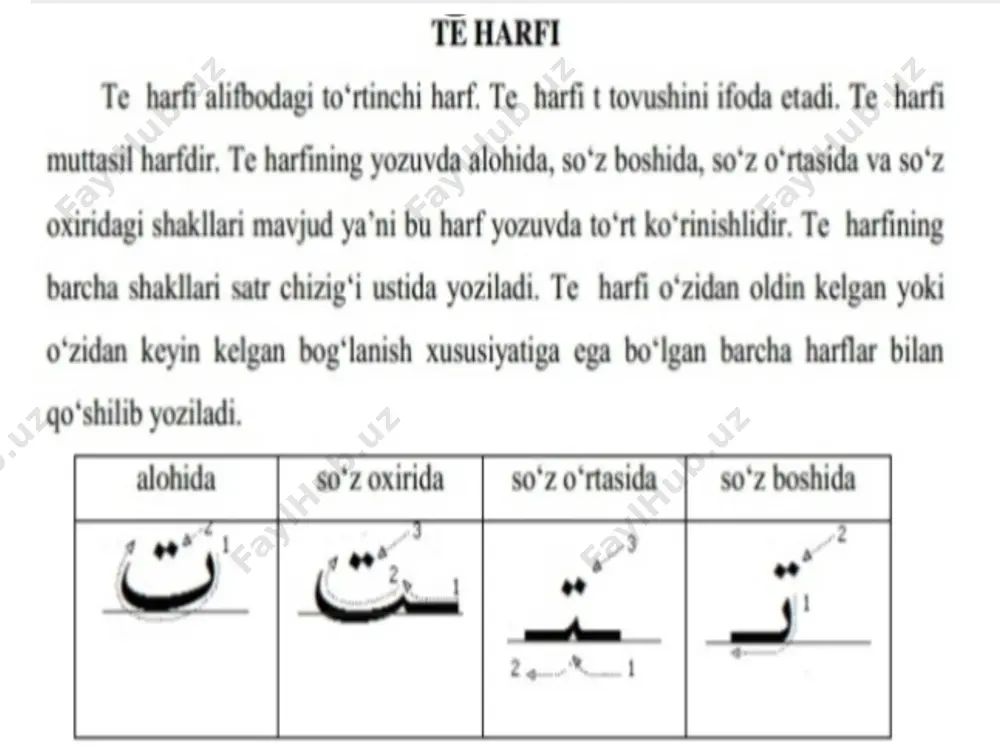 форс тили ундош фонемалари бе, пе, те - Page 4