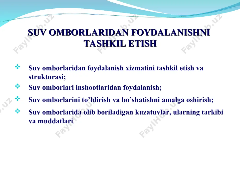 suv omborlaridan foydalanish - Page 3