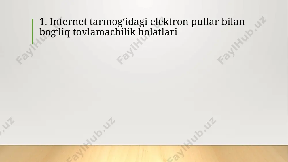 mladan, “ayirboshlash operatsiyasi”, “bir va ko‘p emitentli elektron pullar tizimi”, “oldindan to‘langan karta”, “elektron pullar tizimining agenti”, “elektron hamyon” va sohaga oid boshqa terminlarga batafsil tushuntirishlar berilgan. qoidaga ko‘ra, emitent, operator, elektron pullar tizimining agenti, elektron pullar egasi, shuningdek, emitent bilan shartnoma tuzgan banklar, to‘lov tashkilotlari, yakka tartibdagi tadbirkorlar va (yoki) yuridik shaxslar elektron pullar tizimining sub’ektlari hisoblanadi (1-rasm). bunda elektron pullar tizimining ishlashini ta’minlaydigan bank va (yoki) tegishli litsenziyaga ega bo‘lgan to‘lov tashkiloti – elektron pullar tizimining operatoridir. emitent yoki emitent bo‘lmagan boshqa bank operator bilan tuzilgan shartnoma asosida elektron pullar tizimining hisob-kitob banki sifatida faoliyat yuritishi mumkin. ta’kidlash joizki, emitent o‘z faoliyatini boshlashi uchun, eng avvalo, elektron pullarni chiqarish va realizatsiya qilishi to‘g‘risida markaziy bankka belgilangan shakldagi xabarnoma va unga ilova sifatida operator bilan tuzilgan shartnoma hamda elektron pullar tizimi sub’ektlari bilan tuziladigan shartnomalar namunalarini yuborishi zarur. mazkur normativ-huquqiy hujjat bilan elektron pullar tizimida tranzaktsiyalarni operator tomonidan elektron …