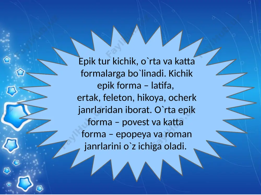 hozirgi adabiy jarayonda epik tur - Page 5