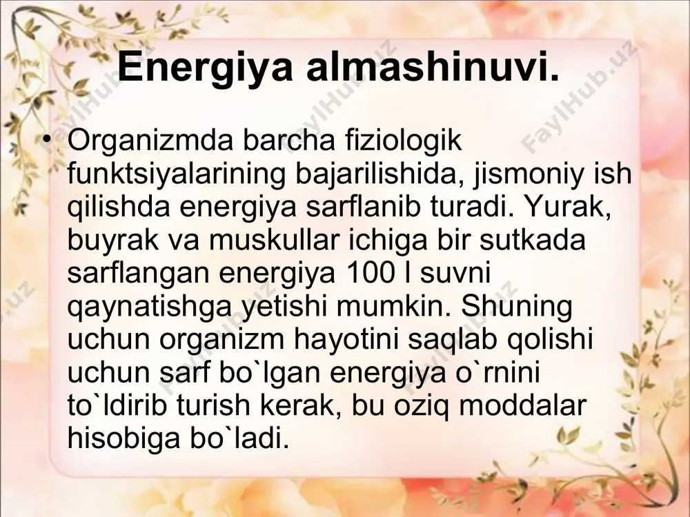 organizmda energiya almashinuvi - Page 4