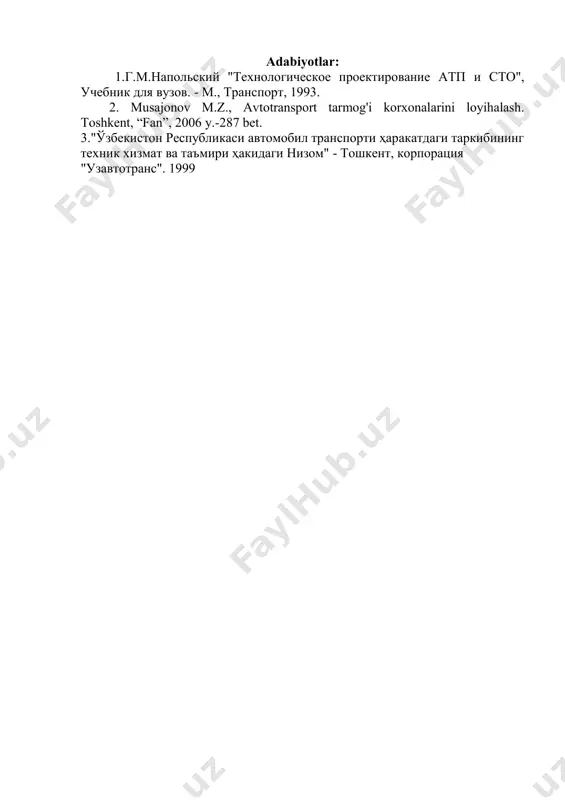 texnologik jihozlarga ehtiyojlar va mexanizastiyalash darajasi hisoblash - Page 5