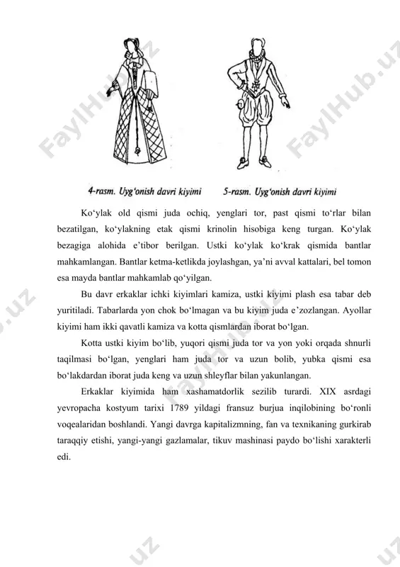 oyihalashdan uni badiiy hal etish masalalari «kostyumning maxsus kompozitsiyasi» darslarida o‘tiladi. kompozitsiya - badiiy asar shaklining barcha elementlarini mazkur asarning obrazli g‘oyaviy-badiiy mazmunini ifoda etuvchi uzviy bir butunlikka birlashtirish. kiyim kompozitsiyasi - kiyim shakli barcha elementlarini, uning mazmunini ifoda etadigan birlikni barpo etish vositalari yordamida tuzib chiqish. kiyimning mazmuni uning nimaga mo‘ljallanganiga qarab belgilanadi. kiyim shaklining kompozitsiyasi uning mazmunini ochib berishga olib kelishi kerak. har qanday badiiy asarda uni tashkil etgan barcha elementlar o‘rinli bo‘lishi kerak. ortiqcha yoki muallif fikrini yetarlicha yaxshi ifoda etmaydigan nimaiki bo‘lsa, hammasi olib tashlanishi kerak. kompozitsiya maxsus badiiy tildan iborat bo‘lib, uning yordamida san’atkor borliqni aks ettiruvchi g‘oya va tuyg‘ularni tasvirlab beradi. badiiy obraz borliq in’ikosining estetik shakli hisoblanadi. kiyimning badiiy obrazi-bu kiyimning konkret vazifasini va borliqni aks ettiruvchi asosiy g‘oyani ifodalovchi modelning umumiy qiyofasi. san’atkor yaratgan har bir modelning obrazi insonga ta’sir etishga qodir emotsional va ta’sirchan bo‘lishi kerak. kiyim har yerda va hamma …