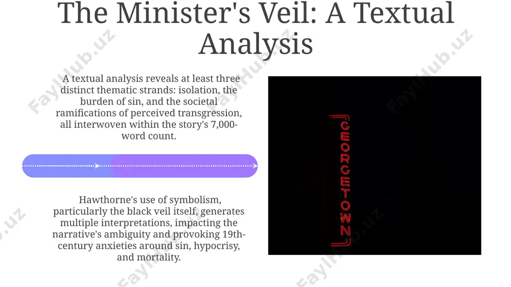 "the minister's black veil" by nathaniel hawthorne - Page 4