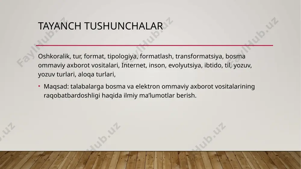 darajasiga ko‘tardi. pirovardida axborot materiallarini yozishning o‘ziga xos “to‘nkarilgan ehrom” usuli vujudga keldi va bu odat aksariyat gazetalarda reportyorlar nomini anonim saqlash an’anasini shakllantirdi. o‘zbekiston jurnalistikasi, ma’lumki, rus jurnalistikasi ta’sirida paydo bo‘lgan va rivojlangan. shu bilan birga biz uchun yevropa qit’asi jurnalistikasining taraqqiyot modeli ham begona emas. 1978 yilda ilk bor “yangi jahon axborot tartibi” tushunchasi huquqiy jihatdan xalqaro miqyosda e’tirof etilgan. hujjat bmt bosh assambleyasi va yunesko bosh konferensiyasi tomonidan rasman qabul qilingan. yuneskoning ommaviy axborot kommunikatsiyalarining xalqlar o‘rtasidagi tinchlik va o‘zaro tushunishni mustahkamlashga qo‘shadigan hissasi bilan bog‘liq asosiy prinsiplar haqida qabul qilingan deklaratsiyasida xususan, shunday deyiladi: “rivojlanayotgan mamlakatlar uchun va ulardan chiqayotgan xabarlar tarqatilishida tengsizlikka yo‘l qo‘yilmasligi kerak. shu o‘rinda o‘zbekistondan tarqatilayotgan xabarlarga keng yo‘l ochilishini ta’minlamoq zarur”. 1980 yilda yunesko tomonidan xalqaro maydonda yangiliklar hamda turli madaniy mahsulotlar oqimini nazorat qilish (yoki litsenziyalash) bo‘yicha alohida rezolyusiya qabul qilingan. shu yili yunesko tashabbusi bilan “kommunikatsiyalarni rivojlantirish xalqaro dasturi” …