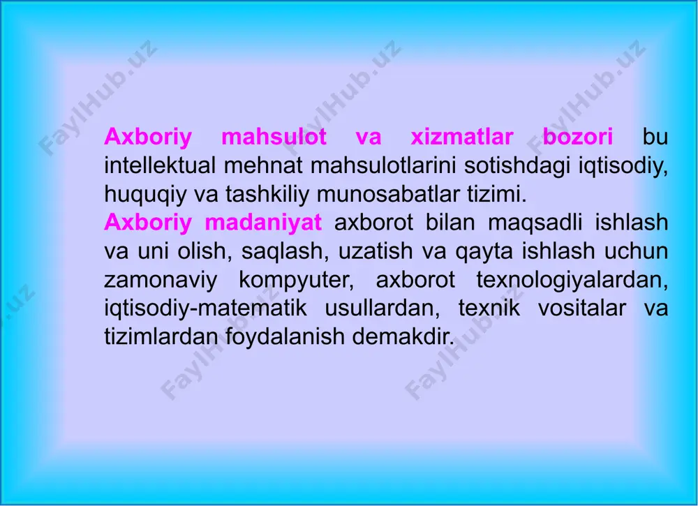 axborotlashgan jamiyatni shakllantirish jarayonlari - Page 5