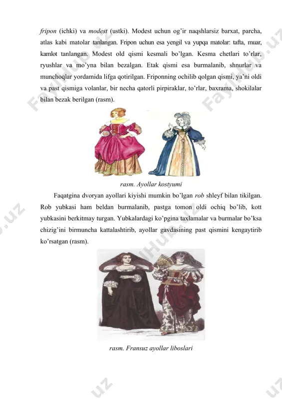 xvii asr yevropa kostyumi tarixi - Page 5