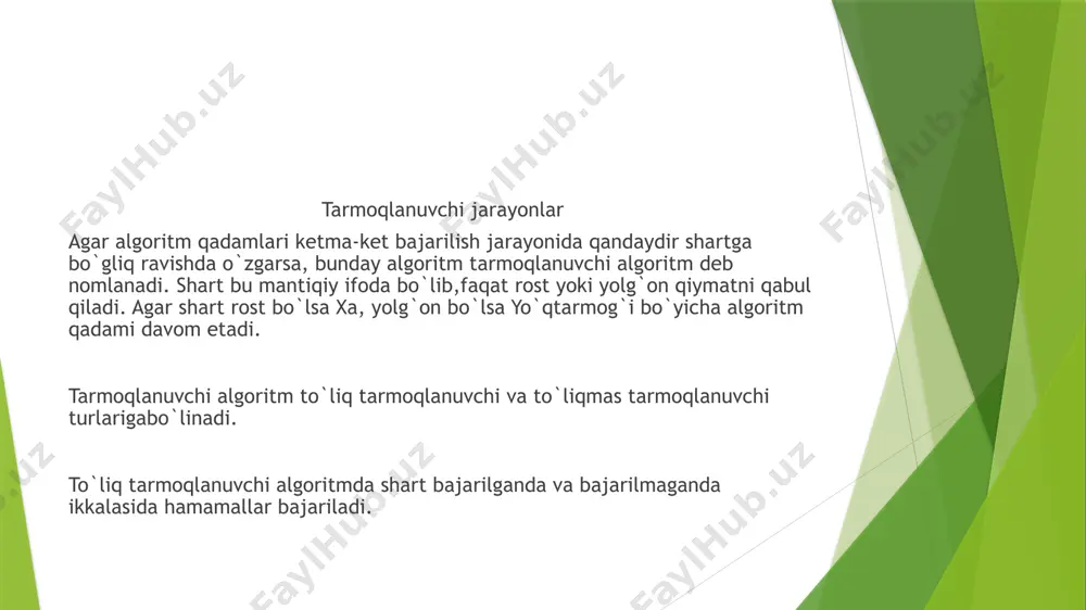 tarmoqlanuvchi algoritm - Page 2