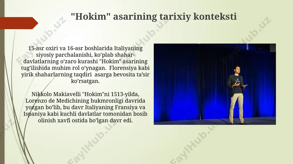 makiavelining hukmdor asari bo‘yicha taqdimot - Page 5