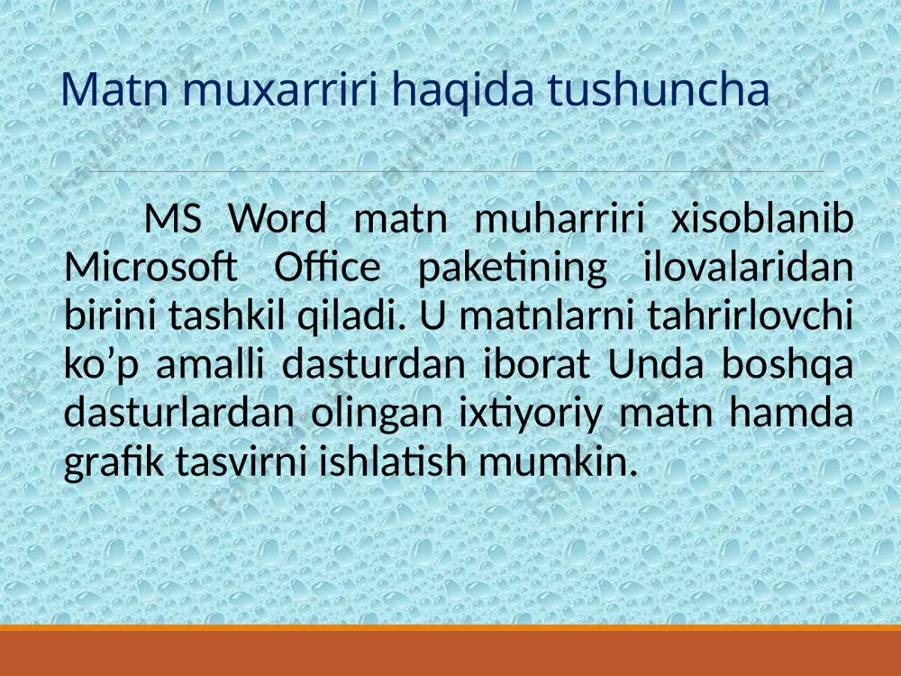 ms word dasturi - Page 5