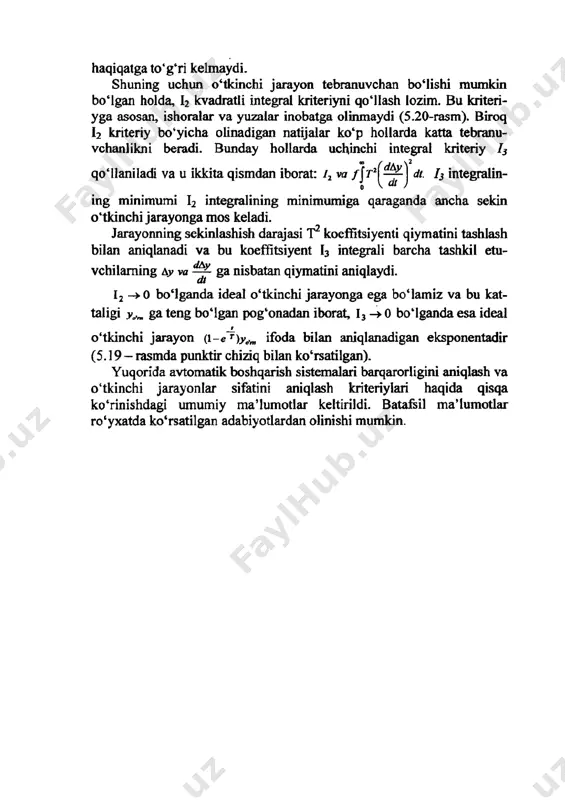 avtomatik boshqarish tizimlari tahlili - Page 5