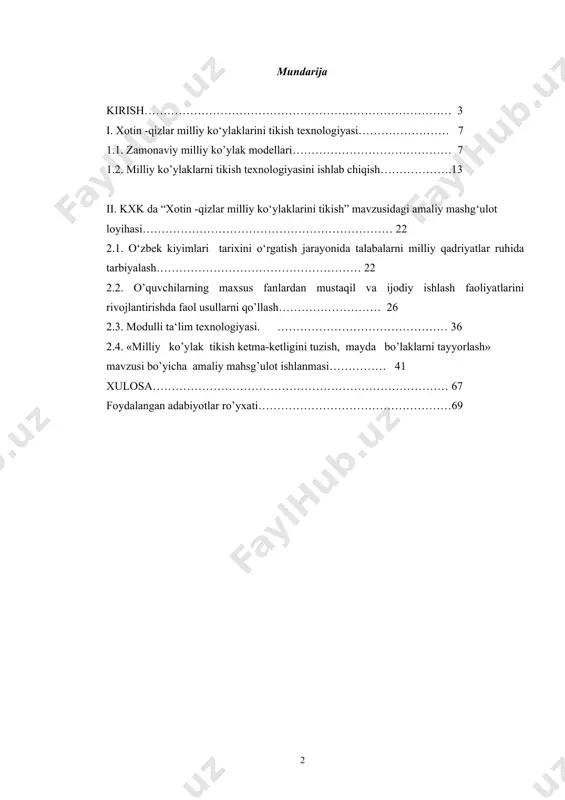 k vositalar, masofadan o‘qitish dasturlari, qurilmalar, elektron pochta, elektron kutubxonalar, masofadan o‘qitish dasturlari, animasion, ya’ni ta’sir va tovushni o‘zida mujassamlashtirgan ko‘rgazmali qurollar barchasi aynan kompyuter texnikasiga va amaliy mashg’ulotlarni to’gri tashkil etishga asoslanadi. ta’lim-tarbiya tizimidagi islohotlar ta’lim muassasalarida mutaxassislarni tayyorlash jarayonini ham bevosita qamrab olgan. zero, prezident i.karimov ta’kidlaganidek, “kelajagimiz poydevori bilim dargohlarida yaratiladi, boshqacha aytganda, xalqimizning ertangi kuni qanday bo’lishi farzandimizning bugun qanday ta’lim va tarbiya olishiga bog’liq”[footnoteref:2]. [2: karimov i.a. yuksak ma’naviyat-yengilmas kuch. – т.: ma’naviyat, 2008. – 61-b. ] yuqorida keltirilgan fikrlardan kelib chiqqan holda shuni aytish joizki kasb-hunar kollejlari ta’lim jarayonida shunday o‘qitish metodlarini tadbiq etish joizki, ular oxir – oqibatda o’quvchi-talabalarni mustaqil o‘qish, fikrlashga, ilmiy-texnikaviy axborotlar bilan ijodiy ishlashga o‘rgatsin, o’quvchi – talabalarni o‘ziga xos fikrlashga yo‘llasin, ishchanlik qobiliyatini rivojlantirsin, o‘qishga, mustaqil bilim olishga qiziqishini oshirsin, o‘z faoliyatiga tanqidiy yondashishni tarbiyalasin, o‘garuvchan ishlab chiqarish sharoitiga tez moslashish ko‘nikmalarini shakllantirsin. kasb-hunar kollejlarida o‘qitilayotgan bir qator maxsus …