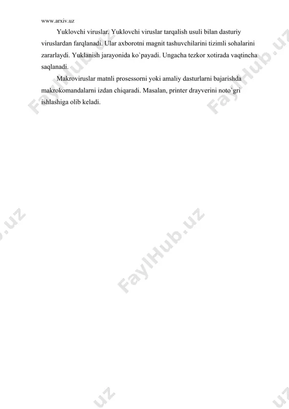 bandlari tanlanadi va rasmda keltirilgan oyna paydo bo`ladi.undagi «содержание, программў, безопасность, конфиделциалность, va обҳие» quyi menyulari yordamida xavsizlikni turli usullari o`rnatiladi. natijada internet tarmogidan kelayotgan ma`lumotlar qo`yilgan xavfsizlik talablariga javob bergandagina kompyuterga yoziladi. ishonchli veb-sahifalar, internet tugunlari va serverlariga murojaat qilishga ruxsat beriladi. ruxsat berilmagan, ishonchsiz veb-sahifalarni kelishi mann etiladi. ta`minlanadi? foydalanilgan adabiyotlar: 1. s.s.g`ulomov va boshqalar. axborot tizimlari va texnologiyalari. toshkent ,2000 y 2. кenjaboev o. zamonaviy axborot texnologiyalari. t. 1999 y. 3. шафрин ю. основ компьютерное информационное технологии. m., 1999 г. 4. норалиев н.х. ва бошқ. информатика. ўқув қўлланма тошкент 2004 й. 5. автоматизированное информационное технологии в экономике: учебник. под.ред. проф. г.а.титоренко. m :компьютер, 1998 г 6. raxmonqulova s. ibm pc kompyuterlaridan foydalanish. toshkent 2000 y 7. информат ика. базовой курс. под. ред. с.в,симоновича - спб. 2003 г 8. информационное технологии бухгалтерского учета. учебник - спб-2002 г. 9. maraximov a.r., raxmonqulova s.i., internet va undan foydalanish asoslari. t. …