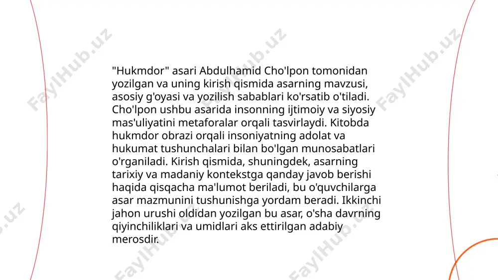rida dinni jamiyatni boshqarishda vosita sifatida ko'radi. unga ko‘ra, din hukmdorlarga aholining fikrini nazorat qilish va ijtimoiy barqarorlikni ta’minlashda yordam beradi. makiavellining nuqtai nazari pragmatik bo‘lib, unda din axloqiy yoki ruhiy qiymatidan ko‘ra siyosiy foydaliligiga urg‘u beriladi. bu jihat tarixiy davrlarda siyosiy tizimlarga kuchli ta’sir ko‘rsatgan va ko‘p munozaralarga sabab bo‘lgan. ... t.me/slaydai_bot 13. siyosiy o‘yinlar va makr 13. siyosiy o‘yinlar va makr mavzusi siyosiy faoliyatda strategiya va hiylalar qo‘llanilishi haqida. siyosiy o‘yinlar siyosiy partiyalar, yetakchilar yoki davlatlar o‘rtasidagi kuch uchun kurashda qo‘llaniladi. tarixda siyosiy makrlar ko‘p kuzatilgan, masalan, machiavellining "hukmdor" asarida hiylalar va manipulyatsiya usullari batafsil bayon qilingan. xxi asrda raqamli texnologiyalar, ijtimoiy media va axborot urushlari siyosiy o‘yinlarni yangi bosqichga olib chiqdi. 2016 yilgi aqsh saylovlari va cambridge analytica voqeasi bunga bir misol. o‘zbekiston singari mamlakatlarda siyosiy makrlar omma fikrini boshqarishda va hokimiyatda qolishda foydalaniladi. ... t.me/slaydai_bot xalq va hukmdor munosabatlari tarixi uzoq va murakkabdir. o'rta asrlarda o'rta …