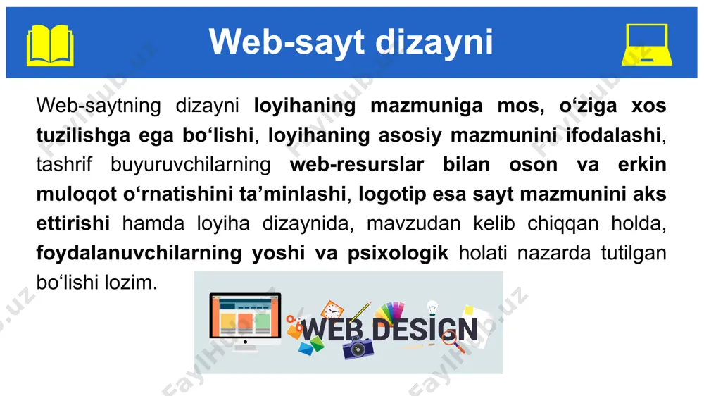 web-sayt dizayni bilan ishlash - Page 5