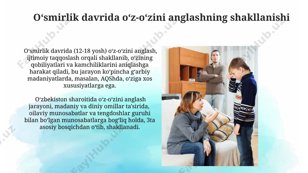 oʻsmirlik davridagi psixologik muammolar - Page 3