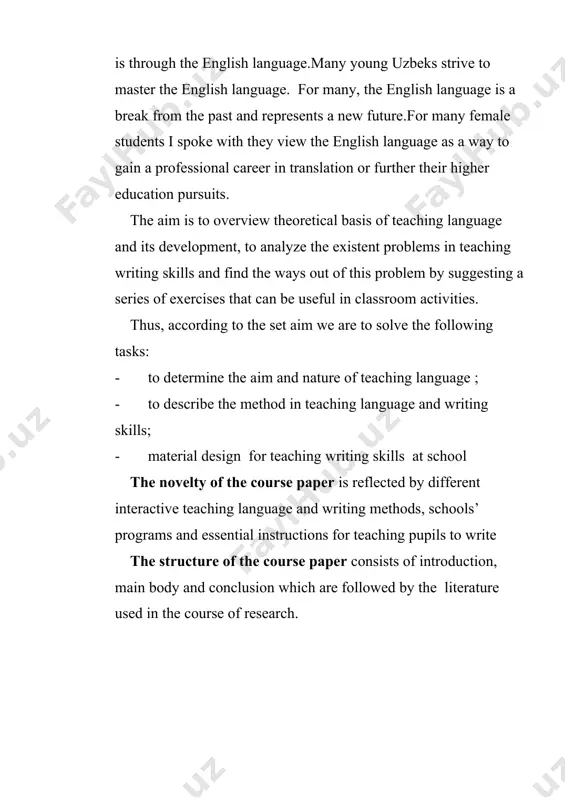 t attention is given to the radical reorganization of the educational system that will give an opportunity to raise it to the level of modern standards. according to the decree foreign languages, mainly english, gradually throughout the country will be taught from the first year of schooling in the form of lesson-games and speaking games, continuing to learning the alphabet, reading and spelling in the second year. also it is envisaged that university modules, especially in technical and international areas, will be offered in english and other foreign languages at higher education institutions. in order to increase teaching standarts in distant rural areas, the higher educational institutions are allowed targeted admission of people living in distant areas to foreign language programs on the condition that they will oblige themselves to work in the acquired specialty at their residence area for at least 5 years after graduation. since the enforcement of …