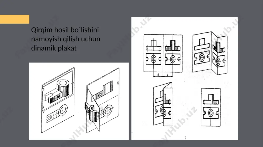 aksonometrik proeksiya va texnik rasm bajarishga o'rgatish metodikasi - Page 4