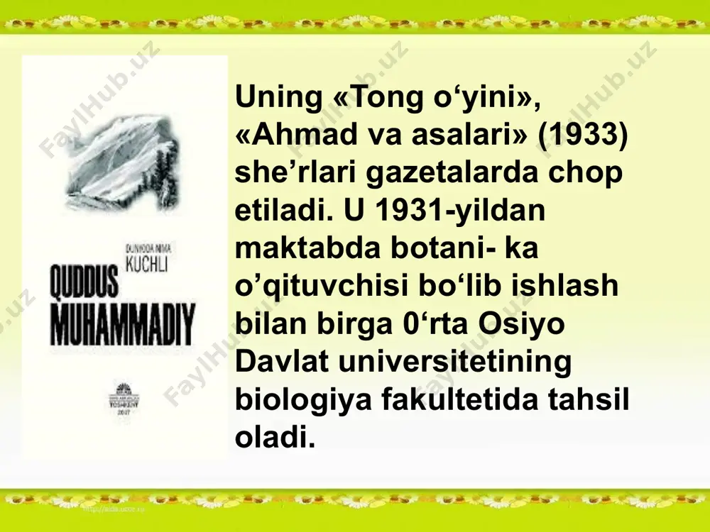 quddus muhammadiy haqida - Page 5
