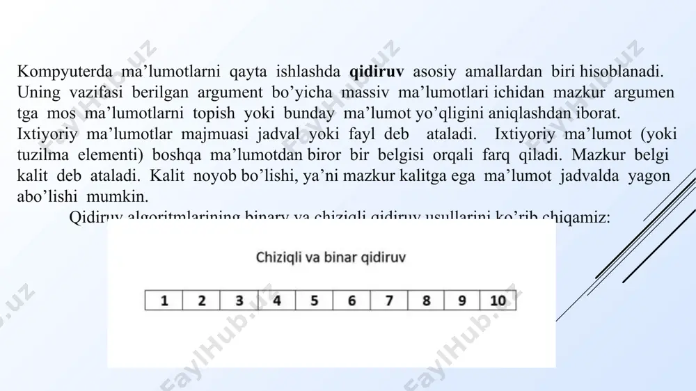 0 raqami chiquvchi binar qidiruv algoritmi tuzilsin va natijalar taxlil qilinsin. 2. ism familyangizni hesh funksiya orqali online shifrlashni amalga oshiring. 1.faqat lotin xarflaridan tuzilganlar ichida ekranga “f” xarfi chiquvchi chiziqli qidiruv algoritmi tuzilsin va natijalar taxlil qilinsin. 2. ism familyangizni hesh funksiya orqali online shifrlashni amalga oshiring. image1.jpeg image2.gif image3.png image4.png image5.png image6.png image7.gif image8.png image9.gif /docprops/thumbnail.jpeg