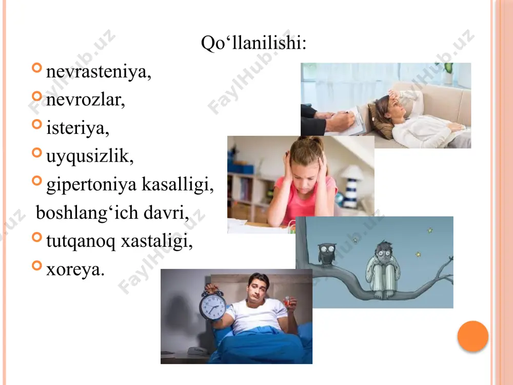 ujayra ichida oksidlanish bilan kechadigan dezaminlash jarayonini kuchaytiradi va neyronal so‘rilishni oshiradi. buning natijasida sinaps yorig‘ida va ayniqsa postsinaptik membranadagi retseptorlar bilan bog‘lanadigan na miqdori keskin kamayadi. mit dan litiy tuzlari yaxshi so‘riladi, geb dan sekin o‘tadi, shuning uchun ularni miya suyuqligidagi miqdori qon zardoblaridagiga qaraganda ikki marta kamroq. buyrak orqali ajraladi, 80% reabsorbsiyalanadi. t½=24 soat. ovqatda nacl miqdori oshirilsa, litiy tuzlarining ajralishi tezlashadi. tuzsiz ovqat va natriyni chiqarilishini oshiruvchi, peshob haydovchi vositalar litiy tuzlarini eliminatsiyasining kamayishiga va zaharlanishga olib keladi. litiy tuzlari ona suti bilan ham ajraladi va go‘dakning zaharlanishiga olib kelishi mumkin. tibbiyot amaliyotida litiy karbonat keng qo‘llaniladi u faqat enteral yo‘l bilan kiritiladi. psixozga qarshi ta’siri sekin rivojlanadi. (2-3 xafta). terapevtik ta’sir kengligi kichik. shu sababli preparatni qo‘llaganda, qondagi miqdorini muntazam nazorat qilish kerak. noxush ta’sirlari: dispepsiya, mushaklarning xolsizligi, tremor, poliuriya, chanqash, bo‘qoq. buyrakning ajralish funksiyasining buzilganda, qalqonsimon bezning disfunksiyasida, me’da va 12 barmoqli ichakning yarasi kasalligida …