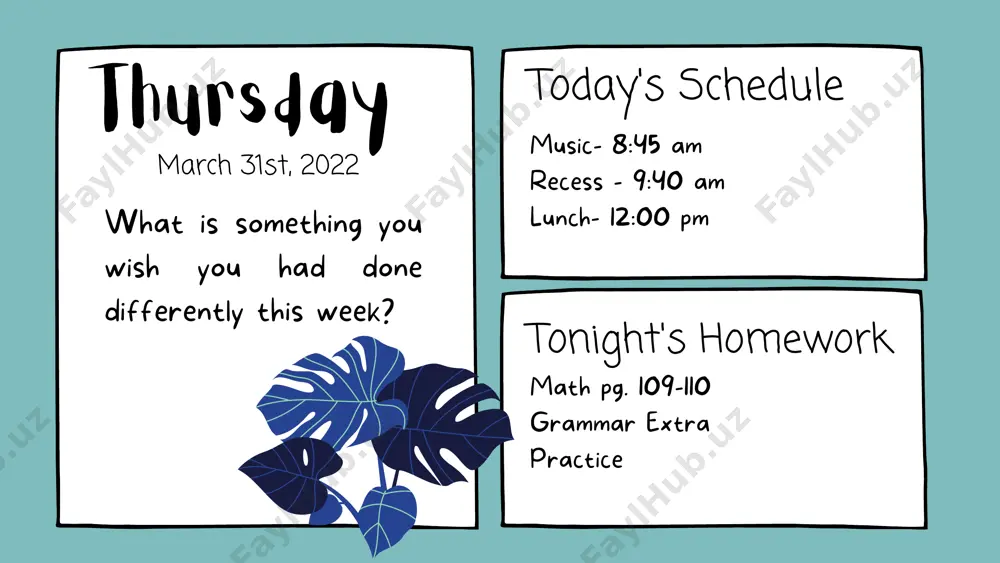 classroom weekly announcements - Page 5