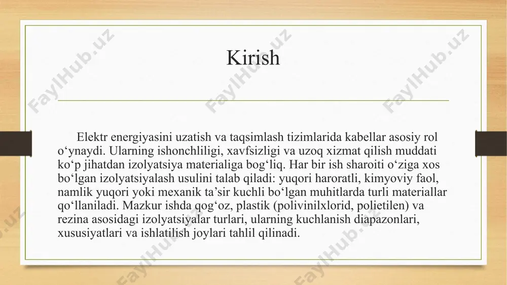 elektrizolyatsiya va kabel texnikasi - Page 4