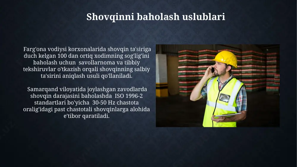 korxonalardagi shovqinni baholash - Page 4